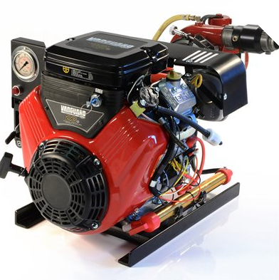 [P-6869 (71WK4203-23BC)] Wick 4200-23BS Fire Forestry Pump, 23hp, 4-stroke B&S Channel frame