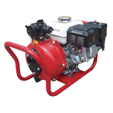 [P-7643] Fire Pump 6hp - Manual Start - Twin Outlets - CET