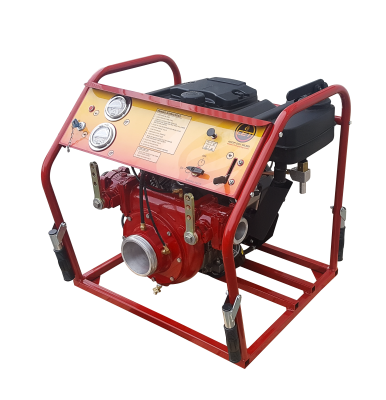 [P-9014] Fire Pump 23hp High Volume  - Gas Powered - Dual Outlet-CET
